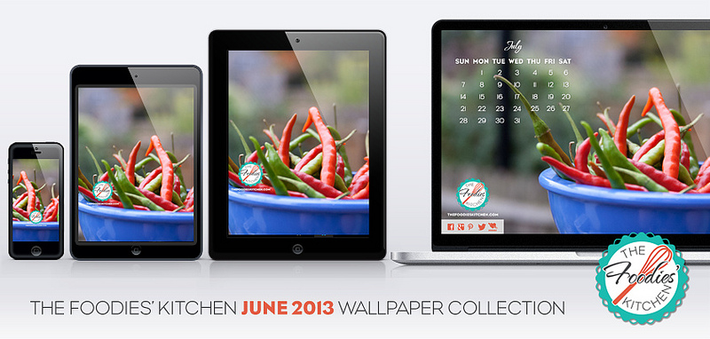 Foodies Freebie: July 2013 Wallpaper Collection