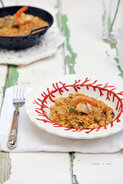 11 Arroz meloso mar y montaña con aroma de salvia