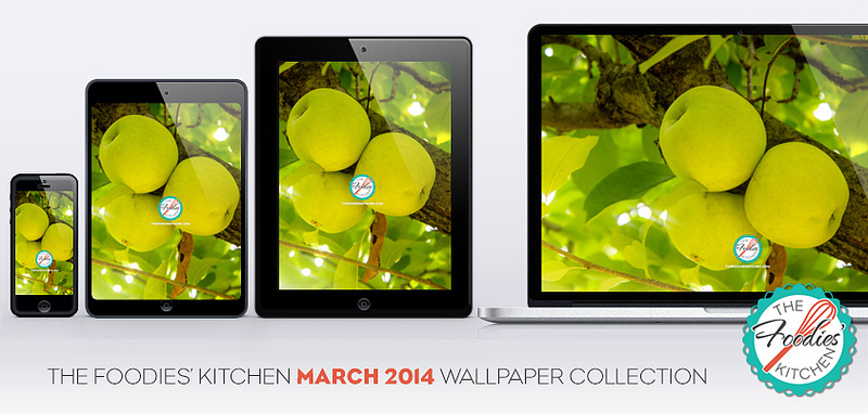 Foodies Freebie: March 2014 Wallpaper Collection