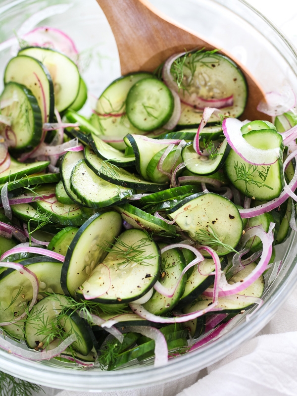 6 Super Simple Cucumber Salads