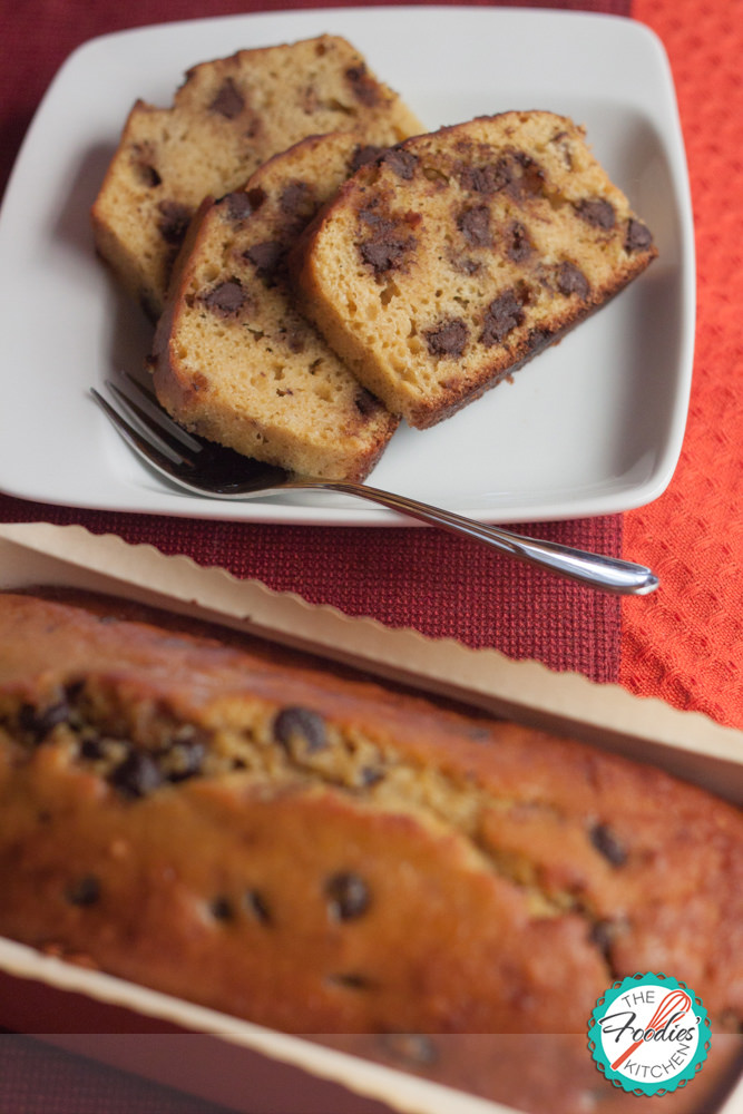 Pumpkin Loaf with Chocolate Chips