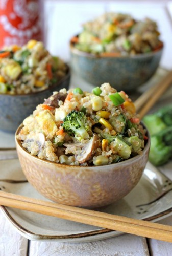 Quinoa Veggie Fried Rice