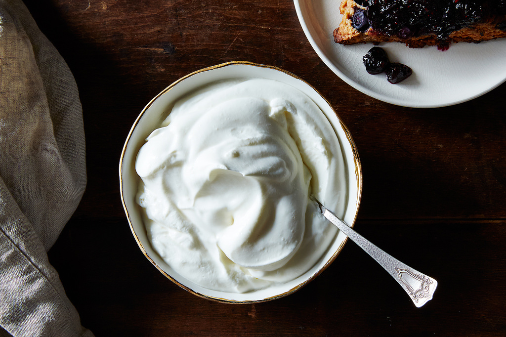 Greek Yogurt Whipped Cream